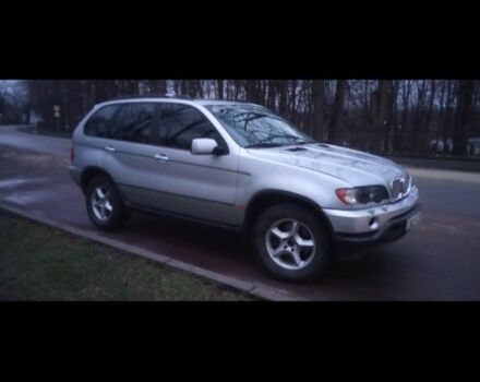 Серый БМВ Х5, объемом двигателя 3 л и пробегом 384 тыс. км за 4500 $, фото 1 на Automoto.ua