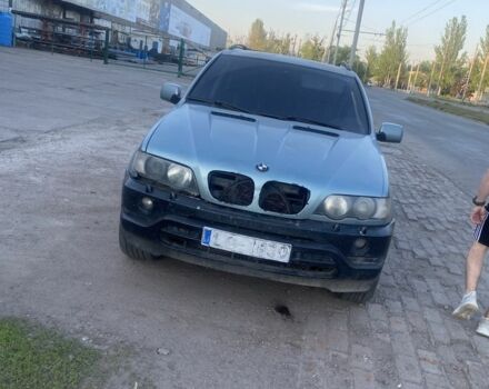 Серый БМВ Х5, объемом двигателя 3 л и пробегом 355 тыс. км за 3200 $, фото 1 на Automoto.ua
