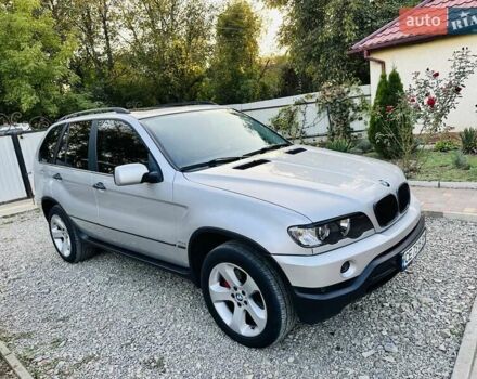 Серый БМВ Х5, объемом двигателя 3 л и пробегом 385 тыс. км за 7800 $, фото 1 на Automoto.ua