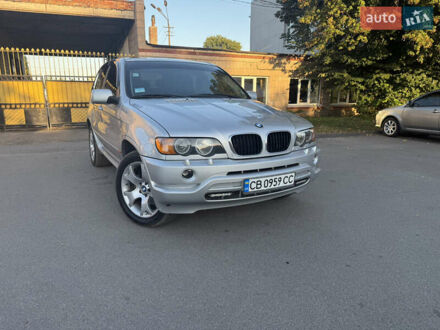 Серый БМВ Х5, объемом двигателя 3 л и пробегом 440 тыс. км за 8200 $, фото 1 на Automoto.ua