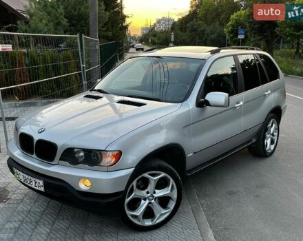 Серый БМВ Х5, объемом двигателя 3 л и пробегом 280 тыс. км за 7999 $, фото 1 на Automoto.ua