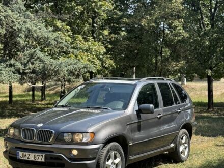 БМВ Х5 2003 в Славянске на Automoto.ua Серый БМВ Х5, объемом двигателя 3 л и пробегом 187 тыс. км за 4750 $, фото 1 на Automoto.ua