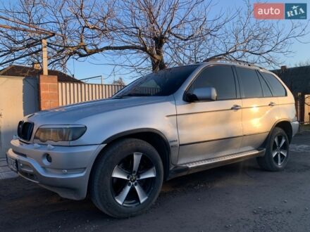 Сірий БМВ Х5, об'ємом двигуна 3 л та пробігом 450 тис. км за 9700 $, фото 1 на Automoto.ua
