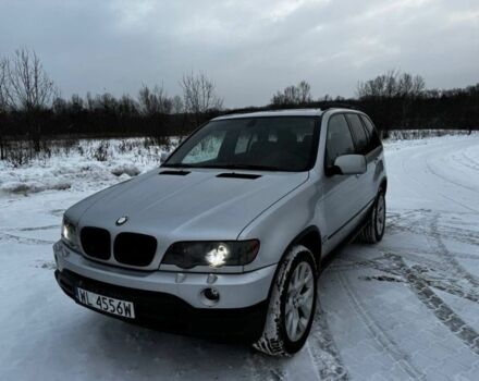 Серый БМВ Х5, объемом двигателя 3 л и пробегом 285 тыс. км за 3200 $, фото 1 на Automoto.ua