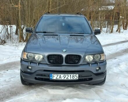 Серый БМВ Х5, объемом двигателя 3 л и пробегом 269 тыс. км за 3200 $, фото 1 на Automoto.ua