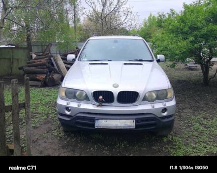 Серый БМВ Х5, объемом двигателя 3 л и пробегом 245 тыс. км за 3000 $, фото 1 на Automoto.ua