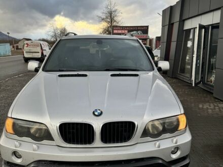 Серый БМВ Х5, объемом двигателя 3 л и пробегом 330 тыс. км за 5500 $, фото 1 на Automoto.ua