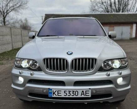 Серый БМВ Х5, объемом двигателя 3 л и пробегом 317 тыс. км за 8700 $, фото 1 на Automoto.ua