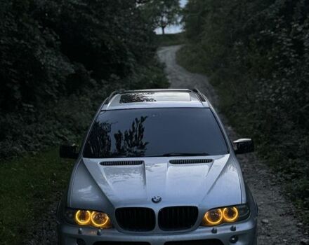 Серый БМВ Х5, объемом двигателя 3 л и пробегом 300 тыс. км за 10500 $, фото 1 на Automoto.ua