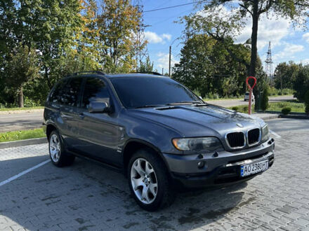 Сірий БМВ Х5, об'ємом двигуна 3 л та пробігом 308 тис. км за 6700 $, фото 1 на Automoto.ua