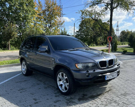 Сірий БМВ Х5, об'ємом двигуна 3 л та пробігом 308 тис. км за 6700 $, фото 1 на Automoto.ua