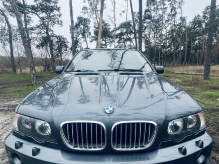 Серый БМВ Х5, объемом двигателя 3 л и пробегом 270 тыс. км за 7300 $, фото 1 на Automoto.ua