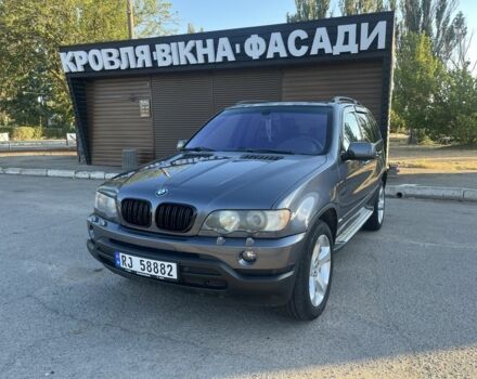 Серый БМВ Х5, объемом двигателя 3 л и пробегом 438 тыс. км за 5196 $, фото 1 на Automoto.ua
