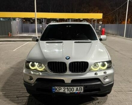 Серый БМВ Х5, объемом двигателя 3 л и пробегом 390 тыс. км за 11600 $, фото 1 на Automoto.ua