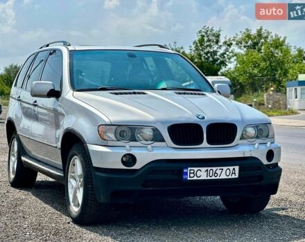 Серый БМВ Х5, объемом двигателя 3 л и пробегом 499 тыс. км за 6999 $, фото 1 на Automoto.ua