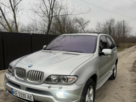 Серый БМВ Х5, объемом двигателя 3 л и пробегом 315 тыс. км за 7999 $, фото 1 на Automoto.ua