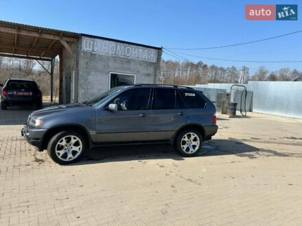 Сірий БМВ Х5, об'ємом двигуна 3 л та пробігом 260 тис. км за 9500 $, фото 1 на Automoto.ua