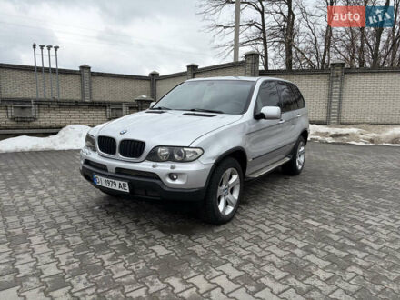 Серый БМВ Х5, объемом двигателя 3 л и пробегом 445 тыс. км за 9900 $, фото 1 на Automoto.ua