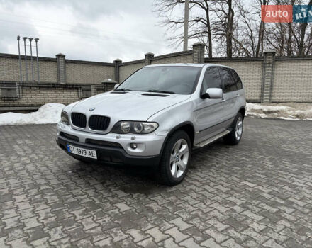 Серый БМВ Х5, объемом двигателя 3 л и пробегом 445 тыс. км за 9900 $, фото 1 на Automoto.ua