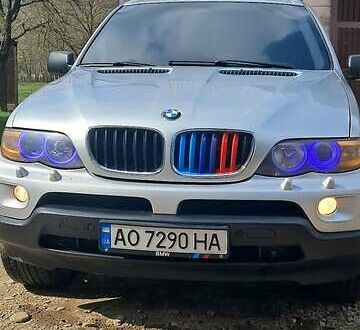 Сірий БМВ Х5, об'ємом двигуна 3 л та пробігом 510 тис. км за 11000 $, фото 1 на Automoto.ua