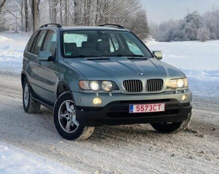 Серый БМВ Х5, объемом двигателя 3 л и пробегом 240 тыс. км за 3200 $, фото 1 на Automoto.ua