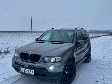 Сірий БМВ Х5, об'ємом двигуна 3 л та пробігом 350 тис. км за 10900 $, фото 1 на Automoto.ua