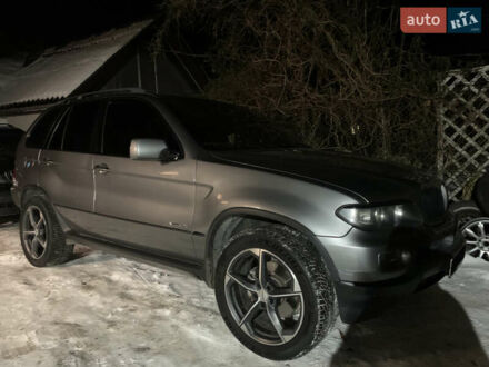 Серый БМВ Х5, объемом двигателя 3 л и пробегом 380 тыс. км за 10999 $, фото 1 на Automoto.ua