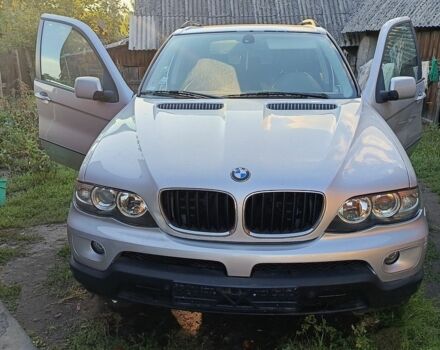 Серый БМВ Х5, объемом двигателя 3 л и пробегом 28 тыс. км за 5900 $, фото 1 на Automoto.ua