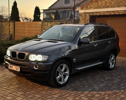 Серый БМВ Х5, объемом двигателя 3 л и пробегом 274 тыс. км за 4300 $, фото 1 на Automoto.ua