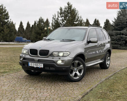 Серый БМВ Х5, объемом двигателя 3 л и пробегом 330 тыс. км за 11800 $, фото 1 на Automoto.ua