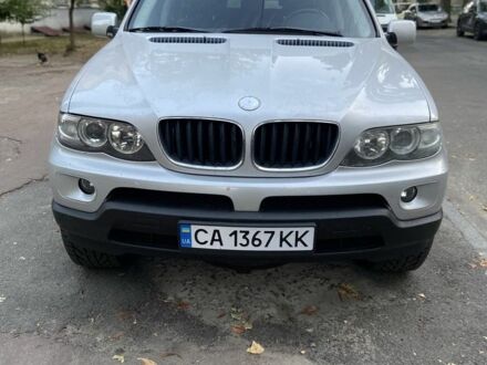 Серый БМВ Х5, объемом двигателя 3 л и пробегом 348 тыс. км за 5858 $, фото 1 на Automoto.ua