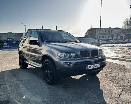 Серый БМВ Х5, объемом двигателя 3 л и пробегом 355 тыс. км за 11000 $, фото 1 на Automoto.ua
