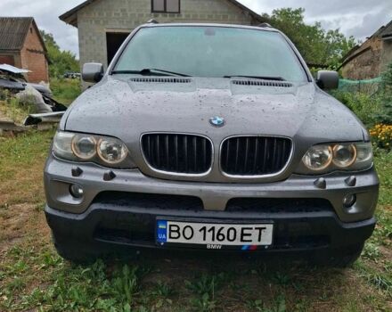Серый БМВ Х5, объемом двигателя 3 л и пробегом 305 тыс. км за 9300 $, фото 1 на Automoto.ua