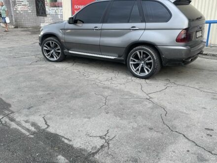 БМВ Х5 2004 в Днепре (Днепропетровске) на Automoto.ua Серый БМВ Х5, объемом двигателя 3 л и пробегом 555 тыс. км за 11700 $, фото 1 на Automoto.ua