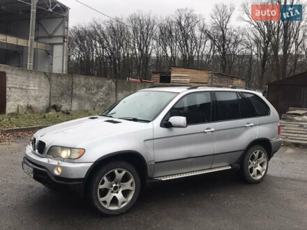 Серый БМВ Х5, объемом двигателя 3 л и пробегом 225 тыс. км за 3700 $, фото 1 на Automoto.ua