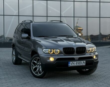 Серый БМВ Х5, объемом двигателя 3 л и пробегом 384 тыс. км за 7550 $, фото 1 на Automoto.ua