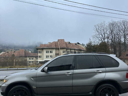 Сірий БМВ Х5, об'ємом двигуна 3 л та пробігом 349 тис. км за 7000 $, фото 1 на Automoto.ua