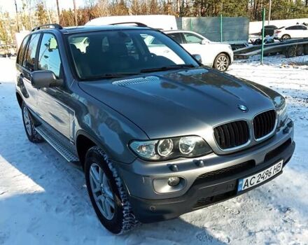 Серый БМВ Х5, объемом двигателя 3 л и пробегом 382 тыс. км за 10500 $, фото 1 на Automoto.ua