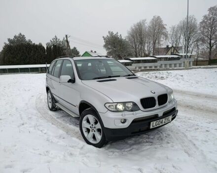 Серый БМВ Х5, объемом двигателя 3 л и пробегом 145 тыс. км за 2550 $, фото 1 на Automoto.ua