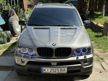 Серый БМВ Х5, объемом двигателя 3 л и пробегом 360 тыс. км за 13100 $, фото 1 на Automoto.ua