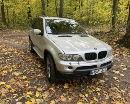 Серый БМВ Х5, объемом двигателя 3 л и пробегом 335 тыс. км за 6000 $, фото 1 на Automoto.ua