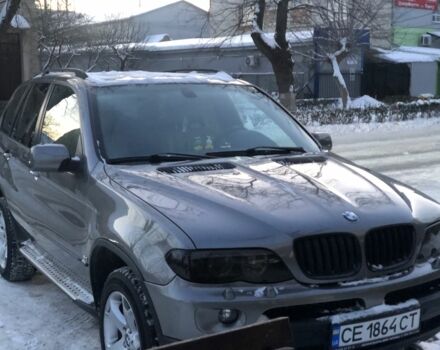 Серый БМВ Х5, объемом двигателя 3 л и пробегом 217 тыс. км за 9350 $, фото 1 на Automoto.ua