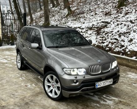 Сірий БМВ Х5, об'ємом двигуна 3 л та пробігом 300 тис. км за 11000 $, фото 1 на Automoto.ua