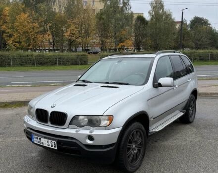 Серый БМВ Х5, объемом двигателя 3 л и пробегом 375 тыс. км за 3360 $, фото 1 на Automoto.ua
