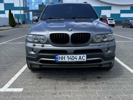 Серый БМВ Х5, объемом двигателя 3 л и пробегом 283 тыс. км за 15000 $, фото 1 на Automoto.ua