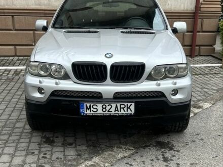 Серый БМВ Х5, объемом двигателя 3 л и пробегом 277 тыс. км за 5500 $, фото 1 на Automoto.ua