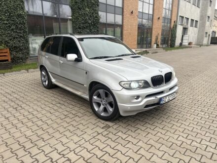 Серый БМВ Х5, объемом двигателя 3 л и пробегом 377 тыс. км за 5816 $, фото 1 на Automoto.ua