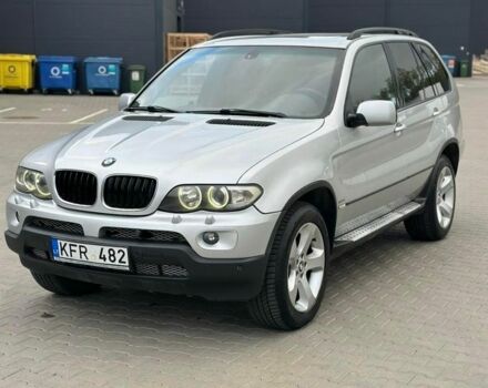Серый БМВ Х5, объемом двигателя 3 л и пробегом 380 тыс. км за 6500 $, фото 1 на Automoto.ua
