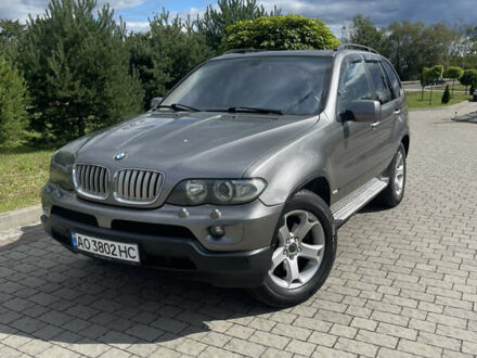 Сірий БМВ Х5, об'ємом двигуна 3 л та пробігом 443 тис. км за 10900 $, фото 1 на Automoto.ua