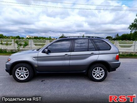 Серый БМВ Х5, объемом двигателя 3 л и пробегом 294 тыс. км за 8450 $, фото 1 на Automoto.ua